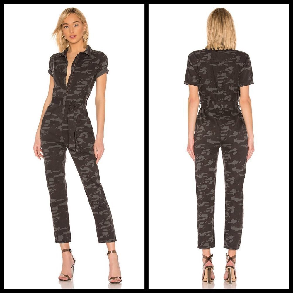 💕MONROW💕 Camo Jumpsuit